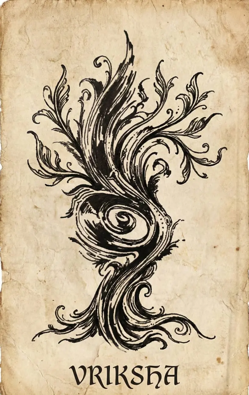 Vriksha glyph