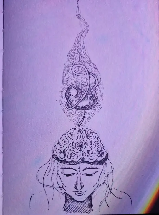 Vyakti figure — early Individuals sigil language.