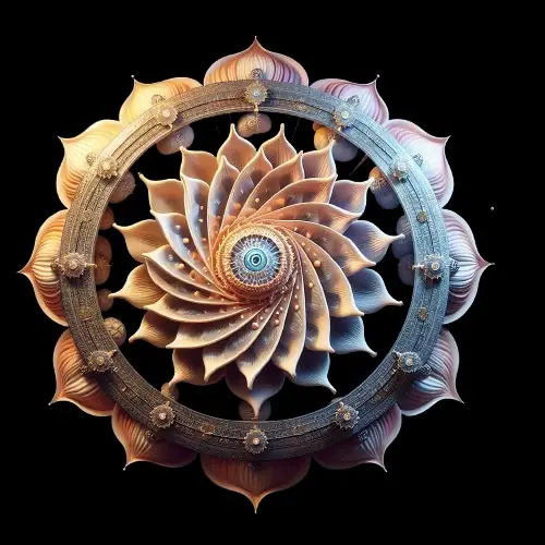 Lotus portal mandala